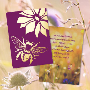 Bee n Flower Garden Outdoor Event