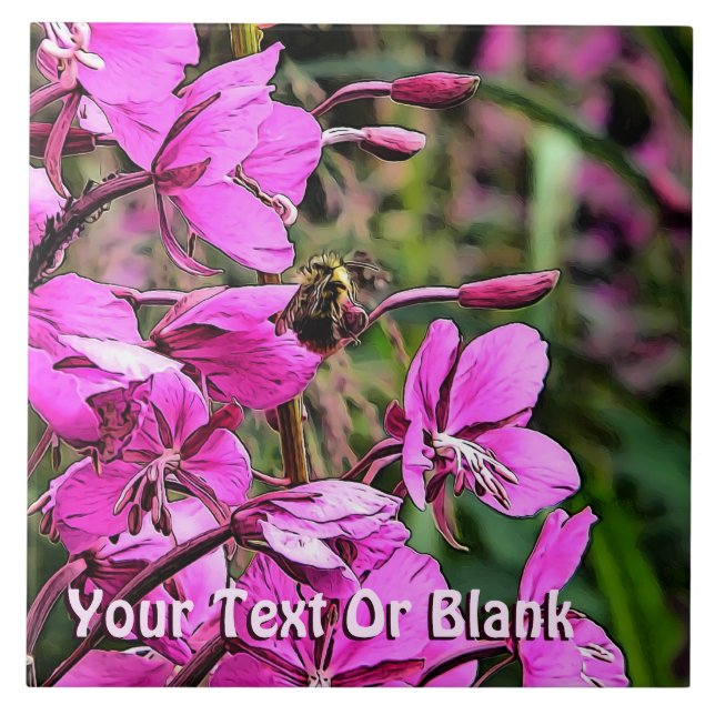 Bee Nice Ceramic Tile (Front)