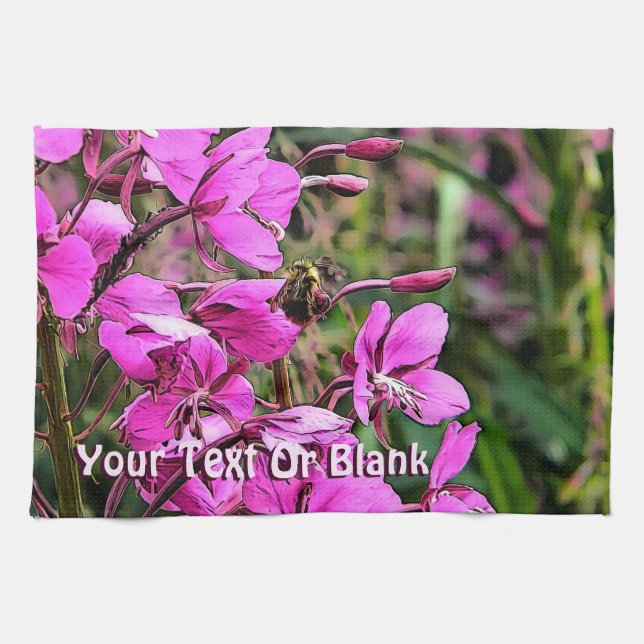 Bee Nice Tea Towel (Horizontal)