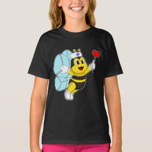 Bee Nurse Heart T-Shirt