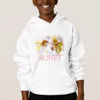 Bee On A Cherry Flower