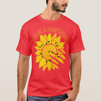 bee on a sunflower 50 T-Shirt