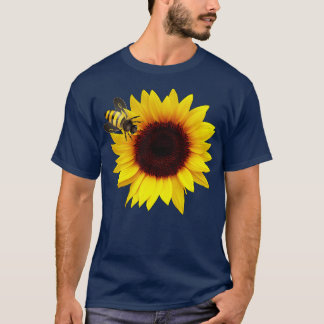 Bee On A Sunflower 89 T-Shirt
