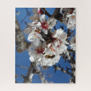 Bee on Almond Blossom 520 Count Hard Puzzle