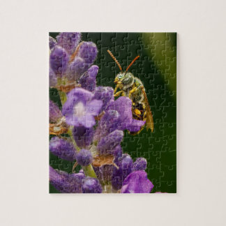 Bee on Flower Jigsaw Puzzle