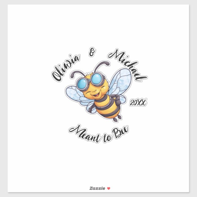 Bee on Honey Jars (Sheet)