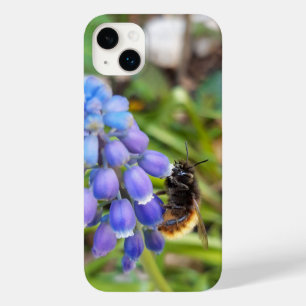 Bee on Muscari Armeniacum , Grape Hyacinth Case-Mate iPhone 14 Plus Case