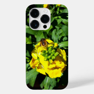 Bee on Yellow Flowers Case-Mate iPhone 14 Pro Case