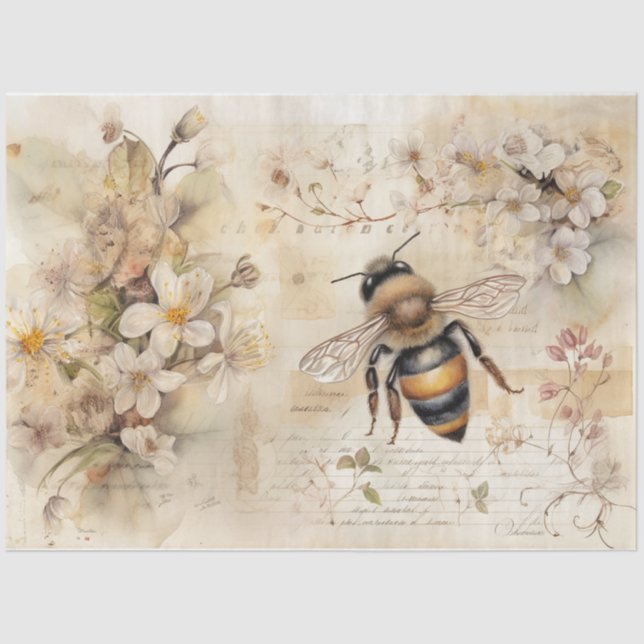 Bee one tissue paper (Front)
