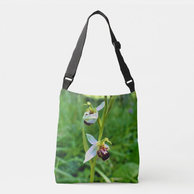 Bee Orchid All Over Tote Bag (Front)
