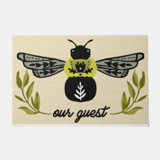 Bee Our Guest Doormat| Bee lover gift  Doormat