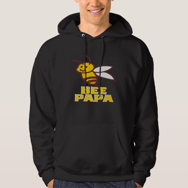Bee Papa  Beekeeper Honey Hive Tee (Front)