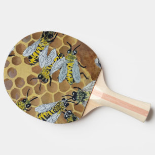 bee ping pong paddle