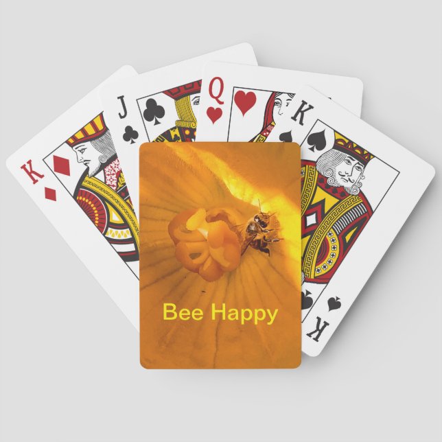 Bee playing cards (Back)