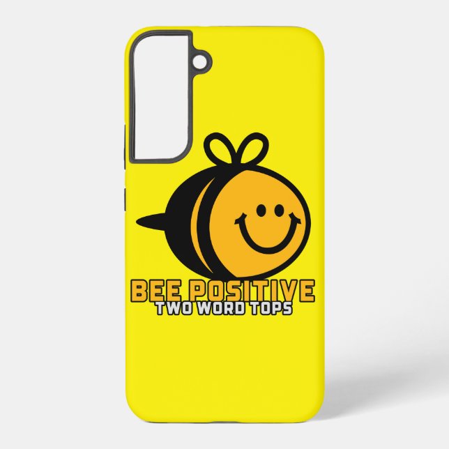 Bee Positive T.W.T Phone Case (Back)