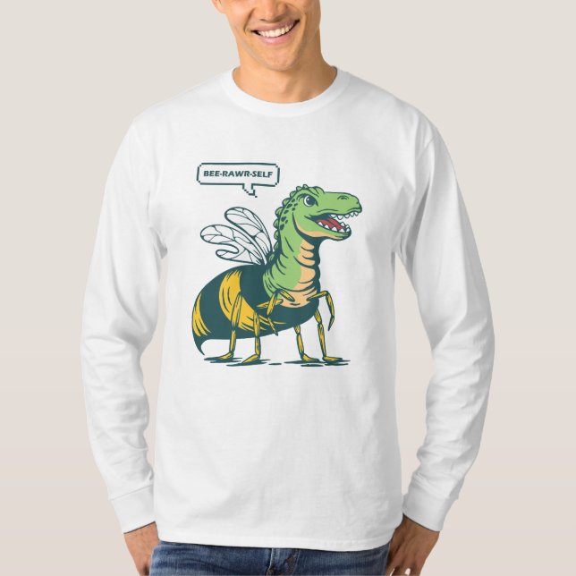 Bee-Rawr-Self T-Shirt (Front)