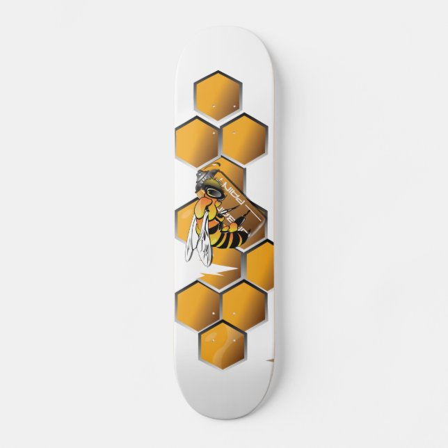 bee reflective skate board (Front)