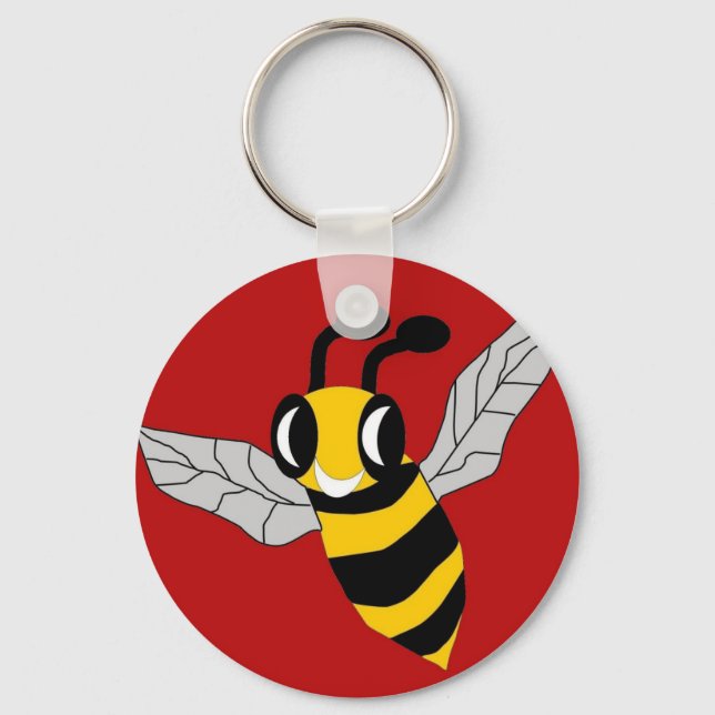 Bee Rescued Key Ring (Front)