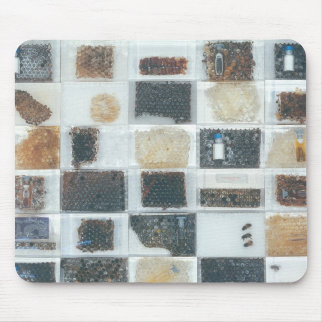 Bee resin casts mouse pad (Front)