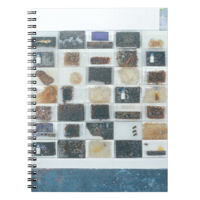 Bee resin casts notebook (Front)