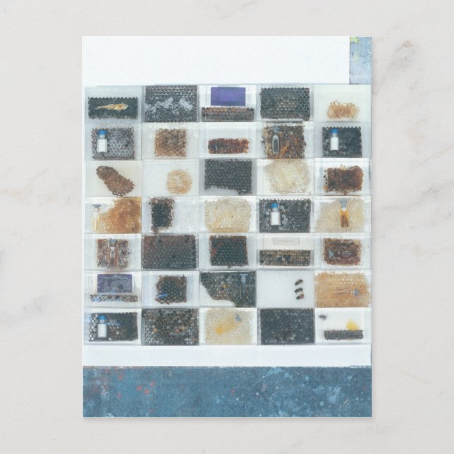 Bee resin casts postcard (Front)