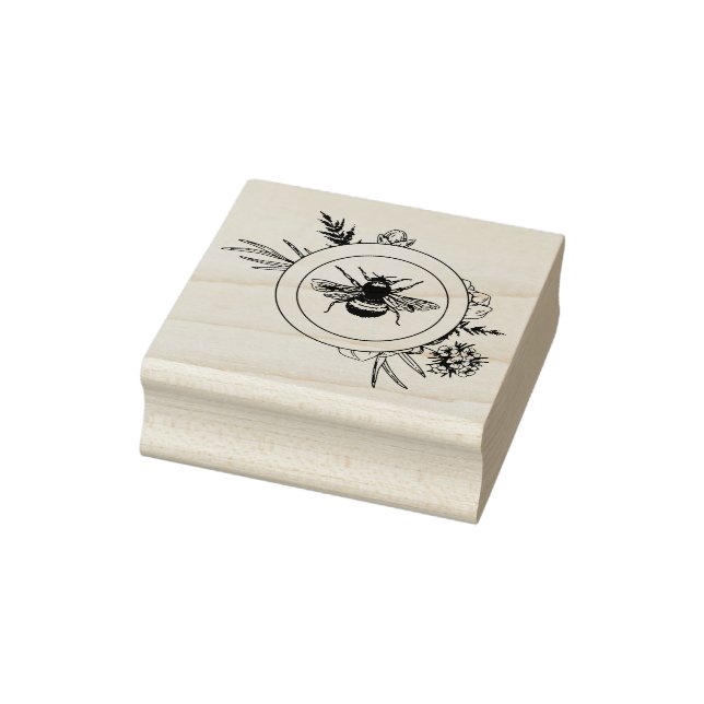 Bee Rubber Stamp (Stamp)