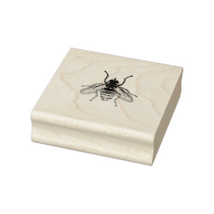 Bee Rubber Stamp
