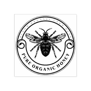 Bee Rubber Stamp