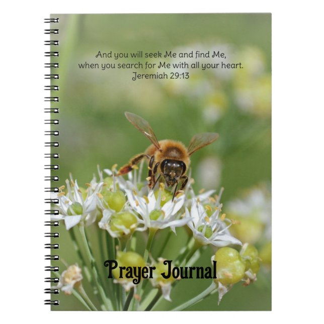 Bee Searching Faith Prayer Journal (Front)