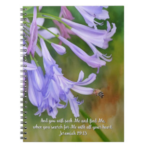 Bee Seeking Nectar Nature Art Prayer Journal