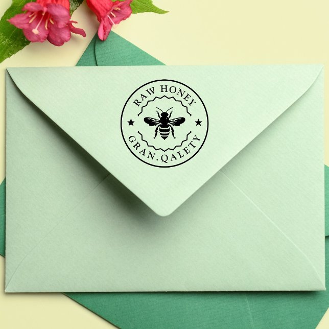 Bee Self-Inking Stamp (Creator Uploaded)