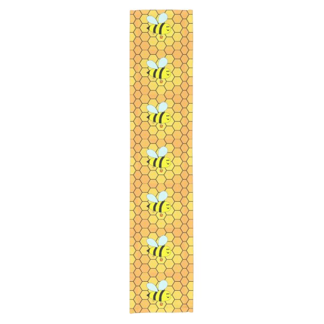 Bee spring design  short table runner (Front)