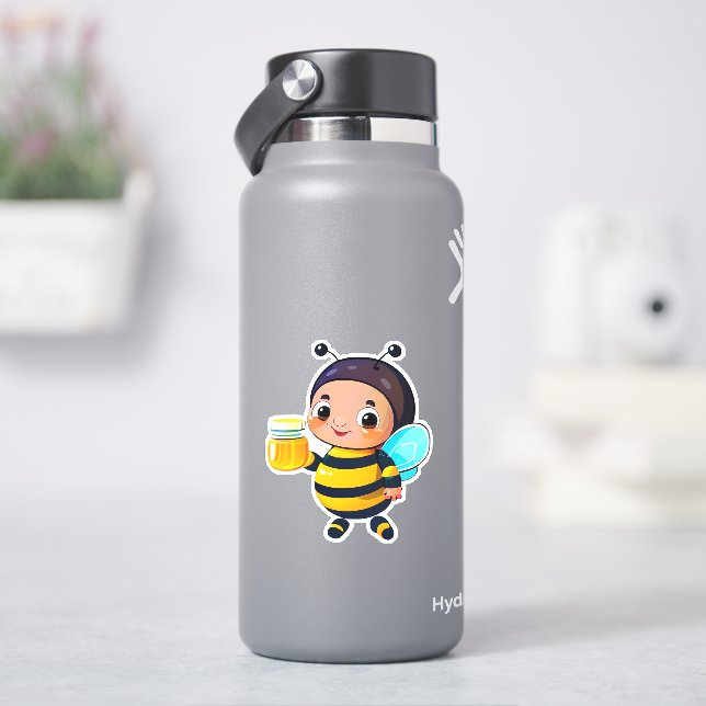 Bee sticker for water bottle (HydroFlask)
