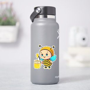 Bee sticker for water bottle