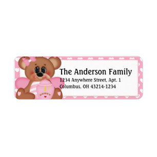 Bee Still My Heart Valentine Address Labels d1