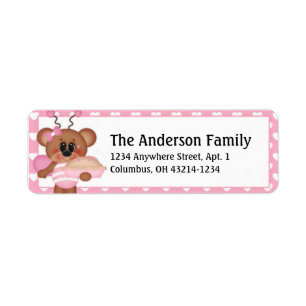 Bee Still My Heart Valentine Address Labels d5