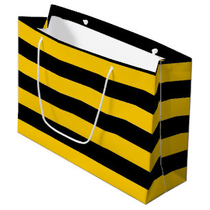 Bee Stripes Large Gift Bag