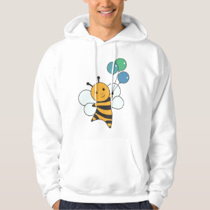 Bee Sumsi Balloons Funny Animals Honeybee Hoodie