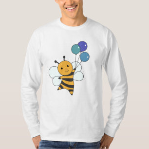 Bee Sumsi Balloons Funny Animals Honeybee T-Shirt
