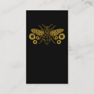 Bee Sunflower Beekeeping Honey Bees Lover Business Card