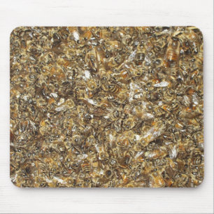 Bee swarm mouse pad