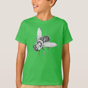 Bee T-shirt Kid's Honeybee Shirt Insect Bug Shirt