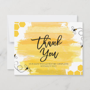 Bee Thank You Card