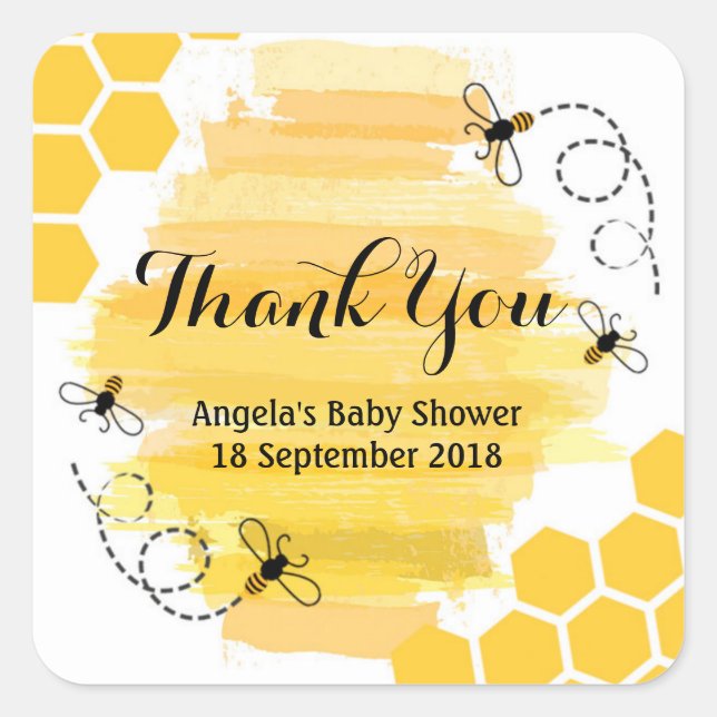Bee Thank You Tag (Front)