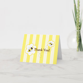 Bee Thankful Note card