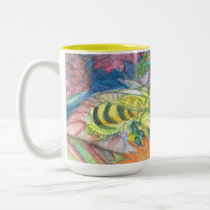 Bee There Two-Tone Coffee Mug