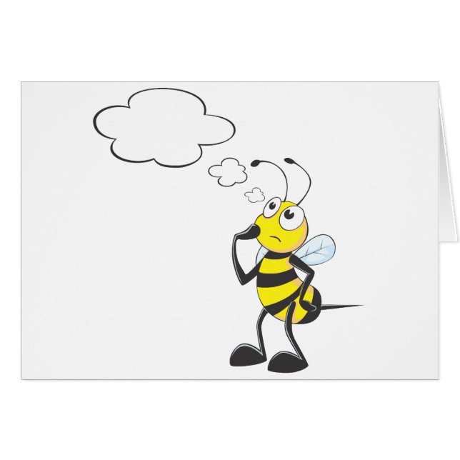 Bee Thinking (Front Horizontal)