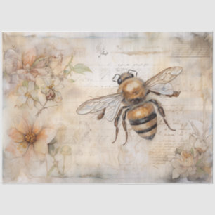 Bee three tissue paper
