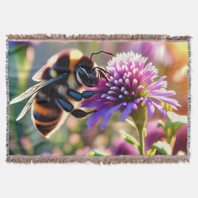 Bee Throw Blanket (Front)