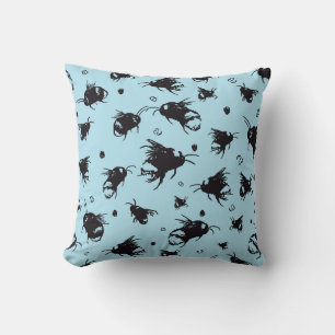 Bee Throw Pillow Cute Birthday Gift for Mom